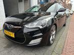 Hyundai Veloster 1.6 GDI i-Catcher AUTOMAAT Pano Leer Clima, Auto's, Hyundai, Euro 5, Gebruikt, 4 cilinders, Zwart