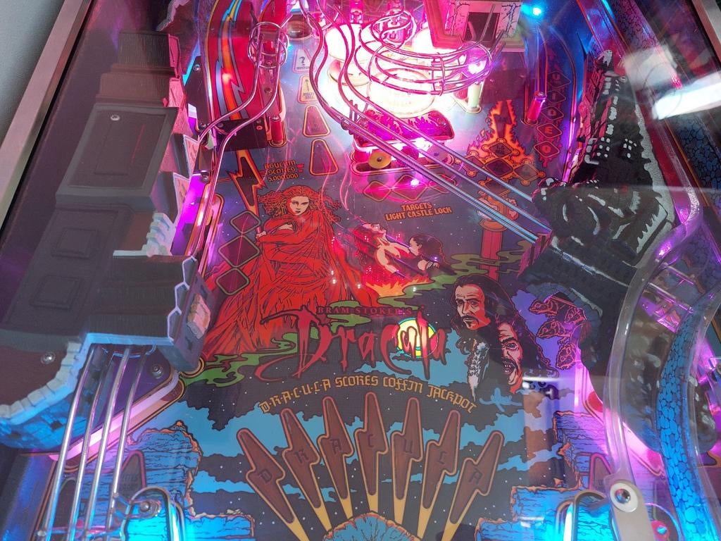Bram Stroker's Dracula, Verzamelen, Automaten | Flipperkasten, Gebruikt, Ophalen of Verzenden, Williams, Dot-matrix