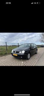 Volkswagen Polo 1.4 55KW 2003 Zwart Highline, climate, 5d, Auto's, Voorwielaandrijving, 15 km/l, 74 pk, 4 cilinders