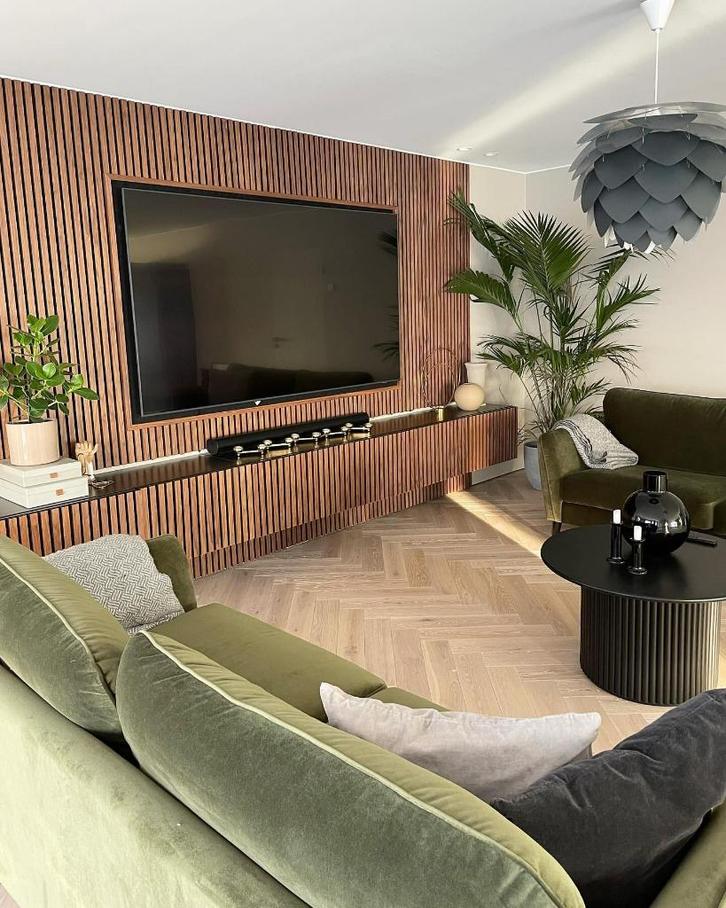 Akoestische wandpanelen 2.70x60x2.2 cm  € 25,00 ps., Doe-het-zelf en Verbouw, Platen en Panelen, Nieuw, Overige materialen, 20 tot 50 mm