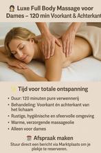 2 Uur Ontspanning Complete Full Body Massage voor Dames, Ontspanningsmassage