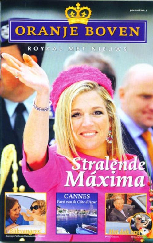 Oranje boven juni 2008 [1163]  [VeOvKo], Verzamelen, Koninklijk Huis en Royalty, Nieuw, Tijdschrift of Boek, Nederland, Ophalen of Verzenden