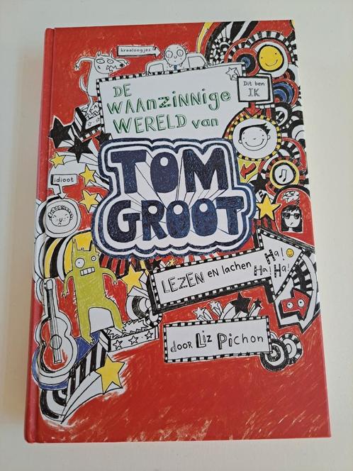Liz Pichon - De waanzinnige wereld van Tom Groot, Boeken, Kinderboeken | Jeugd | 10 tot 12 jaar, Zo goed als nieuw, Ophalen of Verzenden