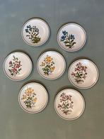 Vintage Bavaria Winterling gebaksbordjes botanisch floral, Gebruikt, Ophalen of Verzenden, Bord(en), Overige stijlen