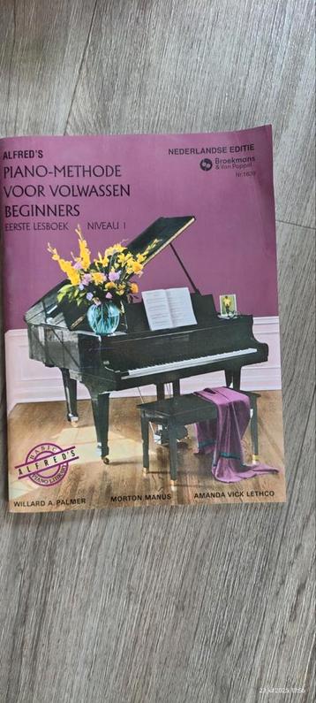 Alfred's piano methode voor beginners beschikbaar voor biedingen
