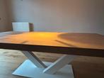 Tafel, Huis en Inrichting, Tafels | Eettafels, Ophalen, 200 cm of meer, 50 tot 100 cm, Zo goed als nieuw