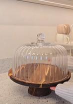 Taartplateau acacia, Huis en Inrichting, Woonaccessoires | Stolpen, Ophalen of Verzenden, Nieuw