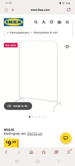 Mulig kledingrek, Ophalen, Zo goed als nieuw