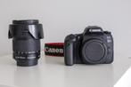 Canon 77D + 18-135mm STM + extra batterij, Audio, Tv en Foto, Fotocamera's Digitaal, Ophalen, Gebruikt, Spiegelreflex, Canon