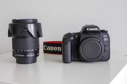 Canon 77D + 18-135mm STM + extra batterij, Audio, Tv en Foto, Fotocamera's Digitaal, Gebruikt, Spiegelreflex, Canon, 8 keer of meer