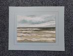 Olieverfschilderijtje  de Noordzee, Antiek en Kunst, Ophalen