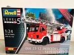 Revell brandweervrachtwagen, Hobby en Vrije tijd, Modelbouw | Auto's en Voertuigen, Nieuw, Revell, Truck, Ophalen of Verzenden