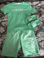 Hugo Boss Zomer Set - T-shirt, short en slippers, Ophalen of Verzenden, Zo goed als nieuw, Overige maten