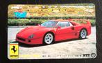 Ferrari F40 telefoonkaart Japan, Verzenden, Gebruikt, Auto's