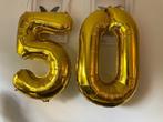 Ballonnen 50 jaar, Hobby en Vrije tijd, Feestartikelen, Versiering, Abraham of Sarah, Zo goed als nieuw, Ophalen