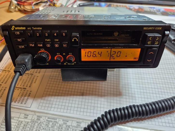 STABO XRC Twinstar + Zetagi B150 + Zetagi Auto switch SW 2, Telecommunicatie, Zenders en Ontvangers, Zo goed als nieuw, Zender en Ontvanger