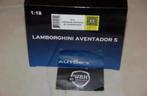 SALE !! 1:18 LAMBORGHINI AVENTADOR S blue 79134 Autoart WRH, Hobby en Vrije tijd, Modelauto's | 1:18, Verzenden, Zo goed als nieuw