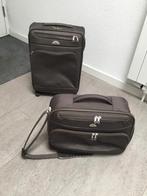 Kofferset Handbagage en opzettas Samsonite, Sieraden, Tassen en Uiterlijk, Koffers, Ophalen, Gebruikt, 50 tot 60 cm, Slot
