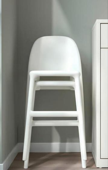3-Witte Kinderstoelen IKEA Antilop Urban stapelbaar perst€20 beschikbaar voor biedingen