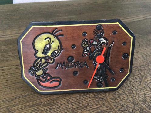 Tweety en Sylvester klokken. Tafelklokjes., Antiek en Kunst, Antiek | Klokken, Ophalen of Verzenden