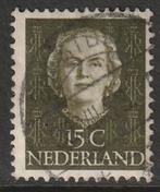 Nederland 1949 523 Juliana 15c, Gest, Postzegels en Munten, Postzegels | Nederland, Ophalen of Verzenden, Na 1940, Gestempeld