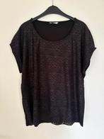 Miss Etam glitter shirt maat XL, Zwart, Maat 46/48 (XL) of groter, Nieuw, Ophalen of Verzenden