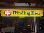 Binding Bier *Vintage Reclame Lamp *Kroeg *Cafe *Mancave, Ophalen of Verzenden