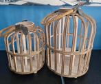 2 Riverdale houten windlichten, Huis en Inrichting, Woonaccessoires | Kandelaars en Kaarsen, Ophalen, Gebruikt, Hout, 25 tot 50 cm