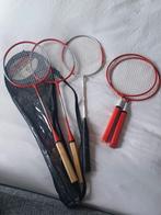 5 rackets. badminton 3x en mini 2x, vakantie., Ophalen, Gebruikt, Racket(s)