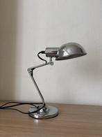 Vintage Chromen Tafellamp, Ophalen, Gebruikt, Metaal, Minder dan 50 cm
