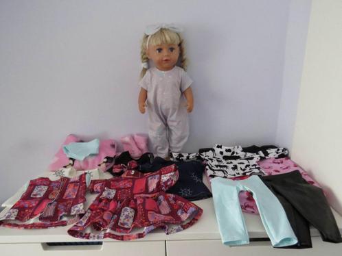 poppenkleertjes babypop born 43cm (kadotas), Kinderen en Baby's, Speelgoed | Poppen, Nieuw, Babypop, Ophalen of Verzenden