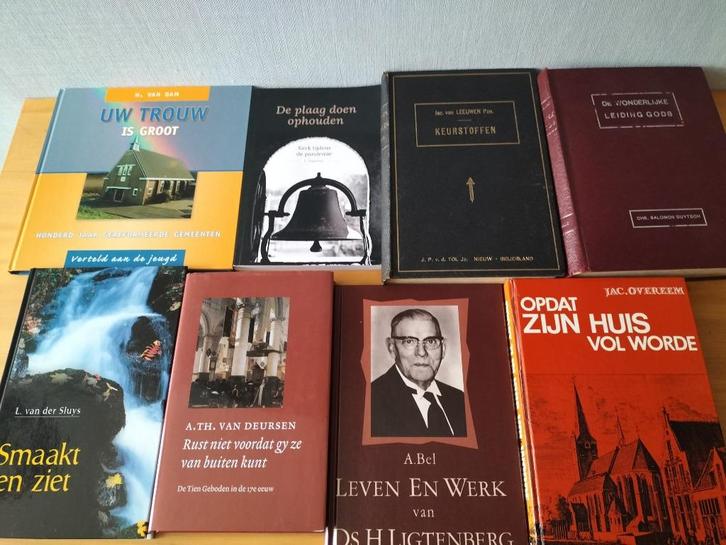Theologische boeken 1 euro per stuk, Boeken, Godsdienst en Theologie, Zo goed als nieuw, Christendom | Protestants, Ophalen of Verzenden