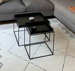 Hay Design Salontafels - Set van 2, Huis en Inrichting, Tafels | Bijzettafels, Ophalen, Minder dan 45 cm, Minder dan 55 cm, Metaal of Aluminium