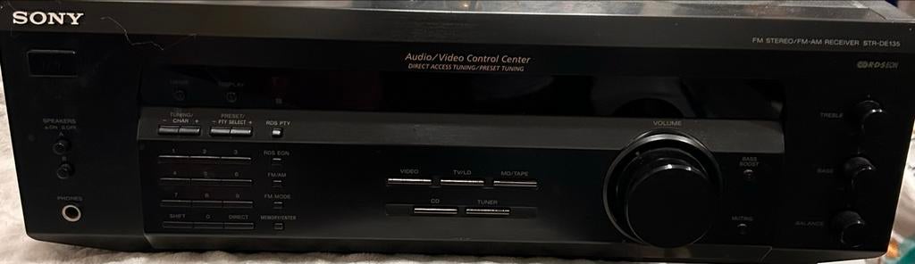 Sony STR-DE135 Stereo Receiver, Audio, Tv en Foto, Versterkers en Receivers, Gebruikt, ., Ophalen of Verzenden, .
