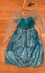 Elsa jurk, Kinderen en Baby's, Carnavalskleding en Verkleedspullen, Ophalen, Zo goed als nieuw, 122 t/m 128, Meisje