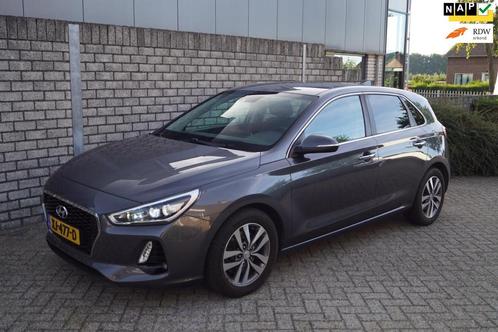 Hyundai I30 1.4 T-GDI Premium 140 PK Half Leder/Stof Navi Ca, Auto's, Hyundai, Bedrijf, Te koop, i30, ABS, Achteruitrijcamera