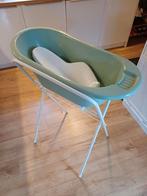 Baby badje op standaard en stoeltje/ potje, Ophalen of Verzenden, Zo goed als nieuw, Badje, Standaard