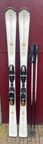 Elan Gold Magic Ski's + Stokken + Schoenen + Helm, Overige merken, 140 tot 160 cm, Gebruikt, Ophalen of Verzenden