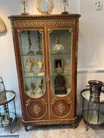 Antiek Vitrine Buffet Meubel Kasten Napoleon III Gold, Verzenden