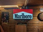 Marlboro reclamebord( lamp)  2 zijdig 105cm bij 55, Ophalen