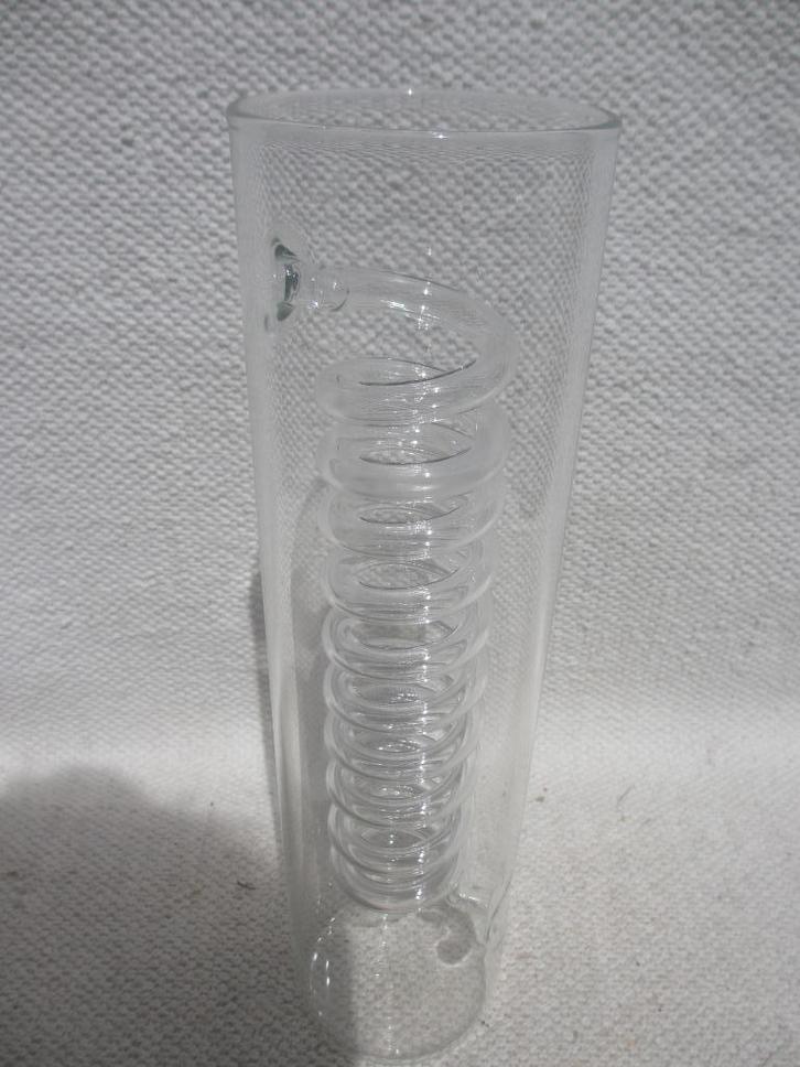 IKEA Spiraal vaas Bambus ontwerp Ehlen Johansson, Huis en Inrichting, Woonaccessoires | Vazen, Zo goed als nieuw, Overige kleuren