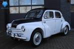 Renault 4 4CV Cabriolet GERESTAUREERD! UNIEKE AUTO!, Lederen bekleding, 700 cc, Stof, Zwart