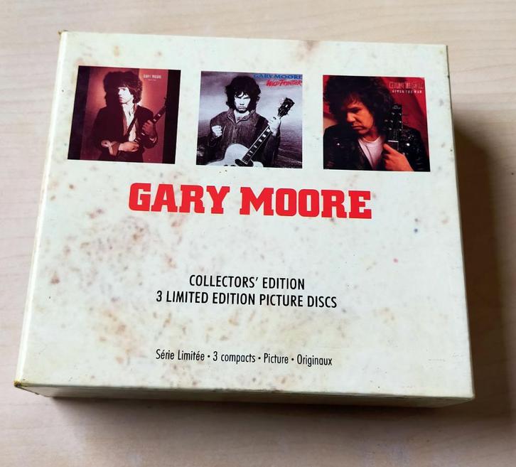 Gary Moore - Collectors' Edition 3CD Box 1991, Cd's en Dvd's, Cd's | Rock, Gebruikt, Poprock, Ophalen of Verzenden