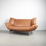 1x Leolux Tango 2-zits/192cm Bank Cognac Leer – Gepolijst, Huis en Inrichting, Niet ingevuld, Gebruikt, 150 tot 200 cm, Niet ingevuld