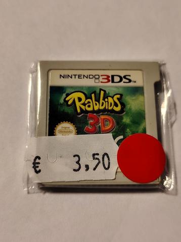 Rabbids 3D Nintendo 3DS Game beschikbaar voor biedingen