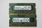 SODIMM RAM, Computers en Software, RAM geheugen, Verzenden, Gebruikt, DDR3, Laptop