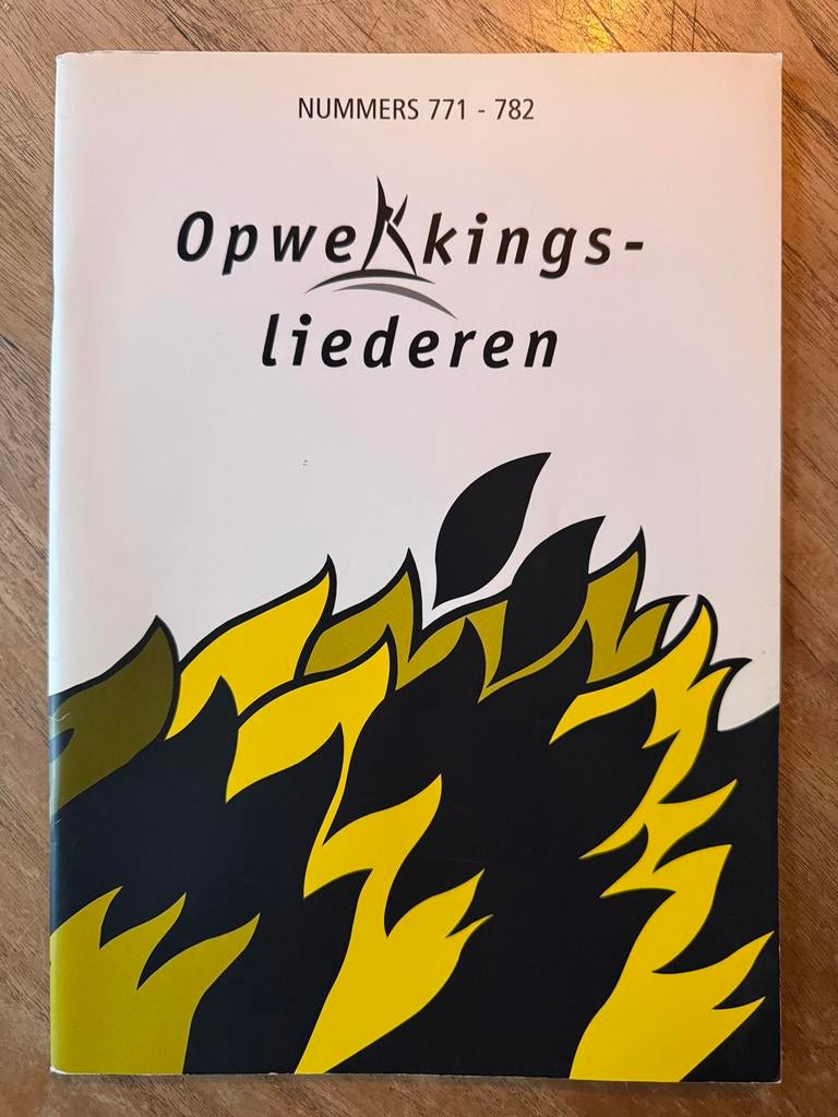 Opwekkingsliederen 771-782, Muziek en Instrumenten, Bladmuziek, Zo goed als nieuw, Religie en Gospel, Piano, Ophalen of Verzenden