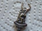 Verz. Lepeltje Beeld De Verwoeste Stad (Zadkine) Rotterdam, Overige materialen, Verzenden, Verzilverd, Zo goed als nieuw