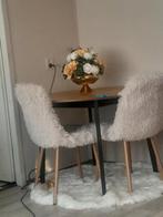 Ronde eet tafel met stoelen, Ophalen of Verzenden, Rond, 100 tot 150 cm, 100 tot 150 cm