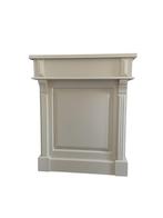 Massief houten balie/ bar/ toonbank beige, Verzenden, Nieuw